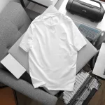 Áo Thun Cổ Tròn Nam Thêu Logo Trước Ngực (Có Size 3x)