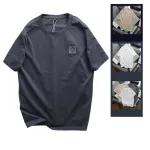 Áo Thun Cổ Tròn Nam Thêu Logo Trước Ngực (Có Size 3x)