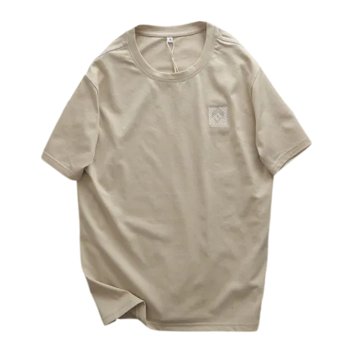 Áo Thun Cổ Tròn Nam Thêu Logo Trước Ngực (Có Size 3x)