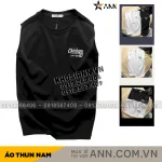 Áo Thun Nam Ba Lỗ Pack Horse In Chữ Chicago