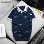 Áo Thun Nam Polo Cá Sấu Viền Bo In Họa Tiết Cao Cấp (Có Size 3XL)