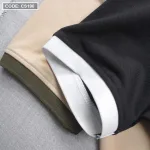 Áo Thun Nam Có Cổ Cá Sấu Viền Sọc Thêu Logo Bear (Có Size 3XL)