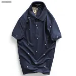 Áo Thun Nam Có Cổ Polo In Hình Tam Giác