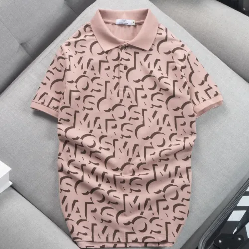 Áo Thun Nam Cá Sấu Poly In Chữ Cái (Có size 3x)
