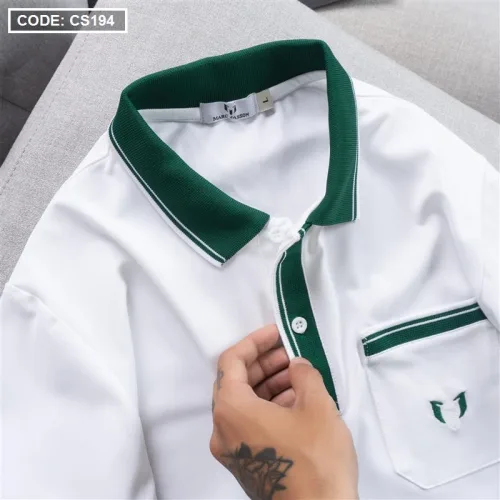 Áo Thun Nam Cá Sấu Poly Túi Nhỏ Thêu Logo (Có size 3x)