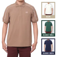 Áo Thun Nam Polo Cá Sấu Thêu Logo Phối Màu (Có Size 3XL)