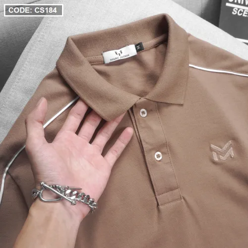 Áo Thun Nam Polo Cá Sấu Thêu Logo Phối Màu (Có Size 3XL)