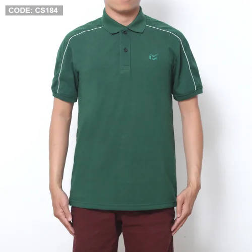 Áo Thun Nam Polo Cá Sấu Thêu Logo Phối Màu (Có Size 3XL)