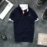 Áo Thun Polo Nam Cổ Bẻ Thêu Logo Bông Lúa Cao Cấp