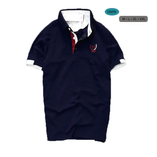 Áo Thun Polo Nam Cổ Bẻ Thêu Logo Bông Lúa Cao Cấp