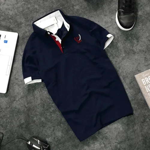 Áo Thun Polo Nam Cổ Bẻ Thêu Logo Bông Lúa Cao Cấp