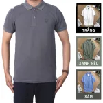 Áo Thun Nam Có Cổ Polo Thêu Chữ R