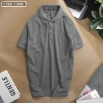Áo Thun Nam Có Cổ Polo Thêu Chữ R
