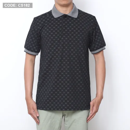 Áo Thun Nam Cá Sấu Polo Họa Tiết (Có Size 3XL)