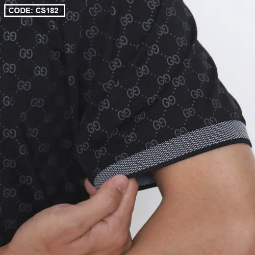 Áo Thun Nam Cá Sấu Polo Họa Tiết (Có Size 3XL)