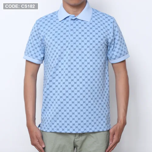 Áo Thun Nam Cá Sấu Polo Họa Tiết (Có Size 3XL)