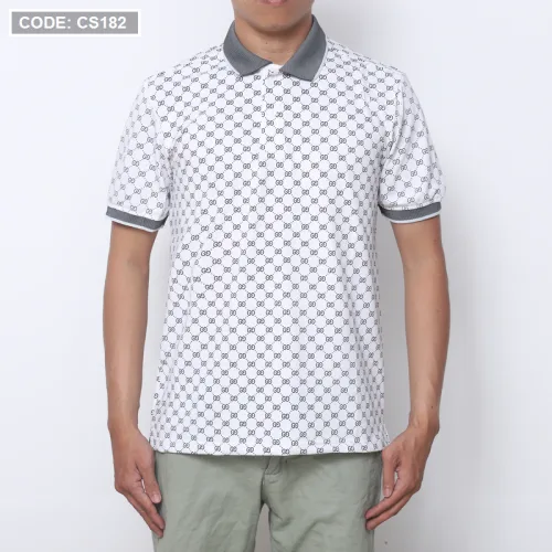 Áo Thun Nam Cá Sấu Polo Họa Tiết (Có Size 3XL)
