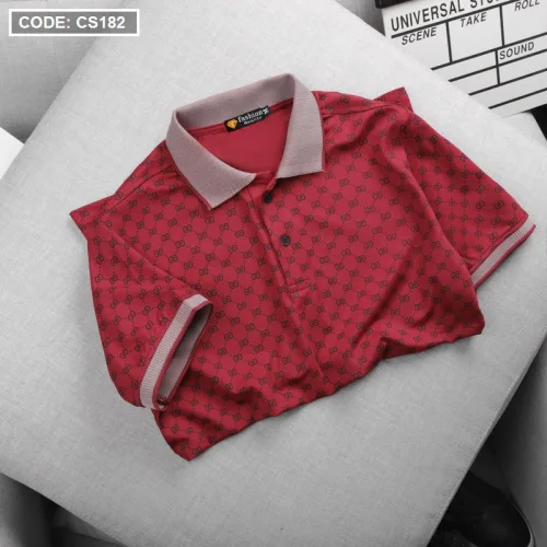 Áo Thun Nam Cá Sấu Polo Họa Tiết (Có Size 3XL)