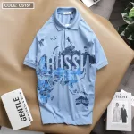 Áo Thun Nam Polo Tay Ngắn In Hình Cao Cấp