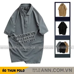 Áo Thun Nam Cổ Bẻ In Họa Tiết Bền Đẹp (Có Size 3XL)
