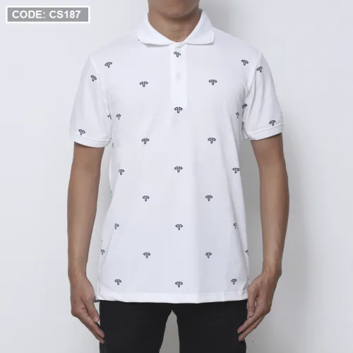 Áo Thun Polo Nam In Họa Tiết Đơn Giản Thun Cá Sấu Poly (Có Size 3XL)