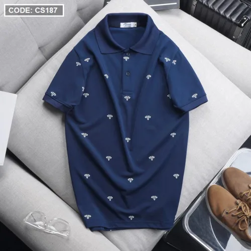Áo Thun Polo Nam In Họa Tiết Đơn Giản Thun Cá Sấu Poly (Có Size 3XL)