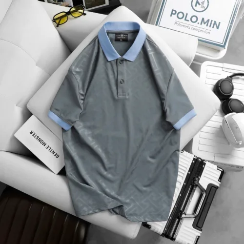 Áo Thun Nam Cổ Bẻ In Họa Tiết Độc Đáo (Có Size 3XL)