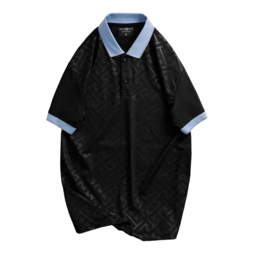Áo Thun Nam Cổ Bẻ In Họa Tiết Độc Đáo (Có Size 3XL)