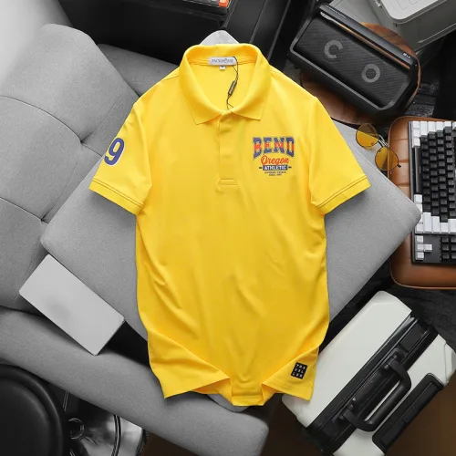 Áo Thun Nam Cổ Bẻ In Logo Trước Ngực Và Tay Áo (Có Size 3X)