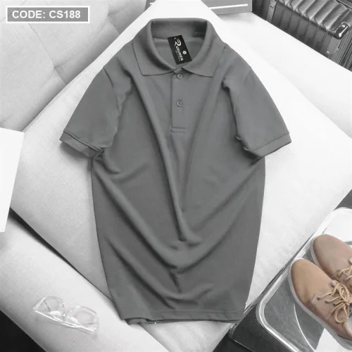 Áo Thun Nam Polo Màu Trơn Đơn Giản (Có Size 3XL)