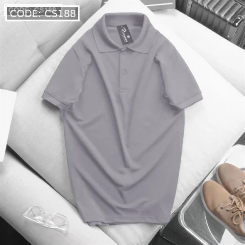 Áo Thun Nam Polo Màu Trơn Đơn Giản (Có Size 3XL)