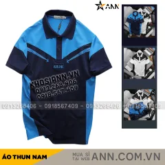 Áo Thun Nam Cổ Bẻ Pack Horse Thêu Nổi Chữ Airline Cao Cấp (Có Size 3x)