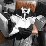 Áo Thun Nam Cổ Bẻ Pack Horse Thêu Nổi Chữ Airline Cao Cấp (Có Size 3x)