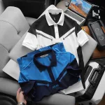 Áo Thun Nam Cổ Bẻ Pack Horse Thêu Nổi Chữ Airline Cao Cấp (Có Size 3x)