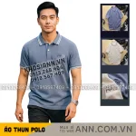 Áo Thun Nam Cổ Bẻ Pack Hourse Thêu Chữ Polo TE
