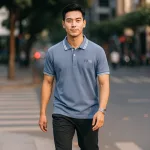 Áo Thun Nam Cổ Bẻ Pack Hourse Thêu Chữ Polo TE