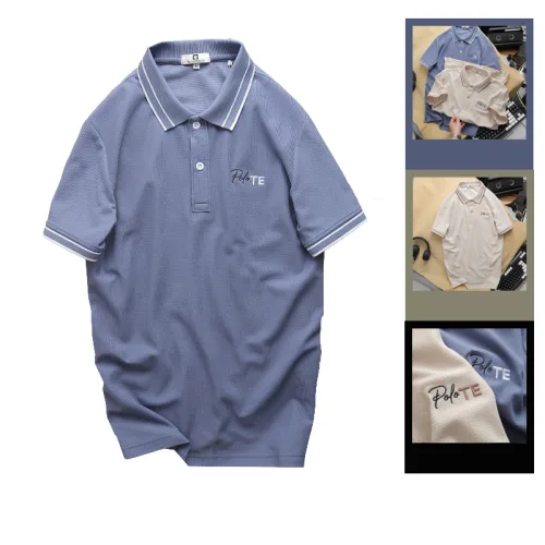 Áo Thun Nam Cổ Bẻ Pack Hourse Thêu Chữ Polo TE