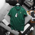Áo Thun Nam Cổ Bẻ PackHorse Thêu Nổi Logo 2 Màu Cao Cấp (Có size 3x)