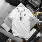 Áo Thun Nam Cổ Bẻ PackHorse Thêu Nổi Logo 2 Màu Cao Cấp (Có size 3x)