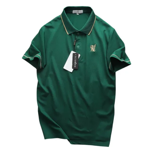 Áo Thun Nam Cổ Bẻ PackHorse Thêu Nổi Logo 2 Màu Cao Cấp (Có size 3x)