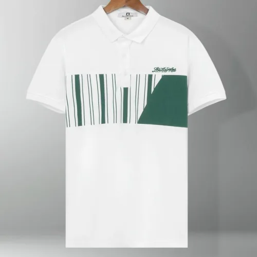 Áo Thun Nam Có Cổ Phối Họa Tiết Sọc Ngang Cá Sấu Poly (Có Size 3XL)