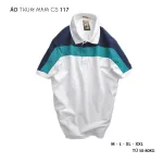 Áo Thun Nam Tay Ngắn Có Cổ Phối Màu