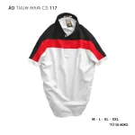 Áo Thun Nam Tay Ngắn Có Cổ Phối Màu