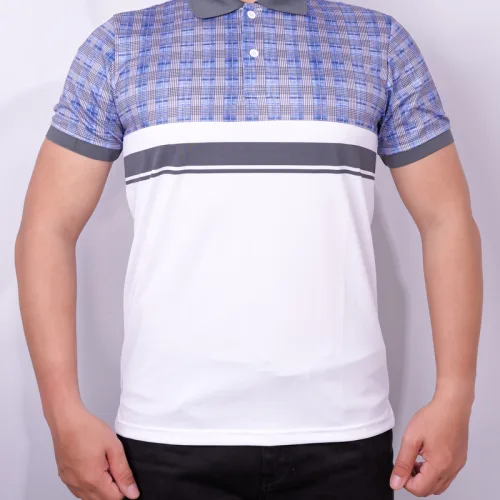Áo Thun Nam Polo Cá Sấu Có Cổ Phối Sọc (Có Size 3XL)