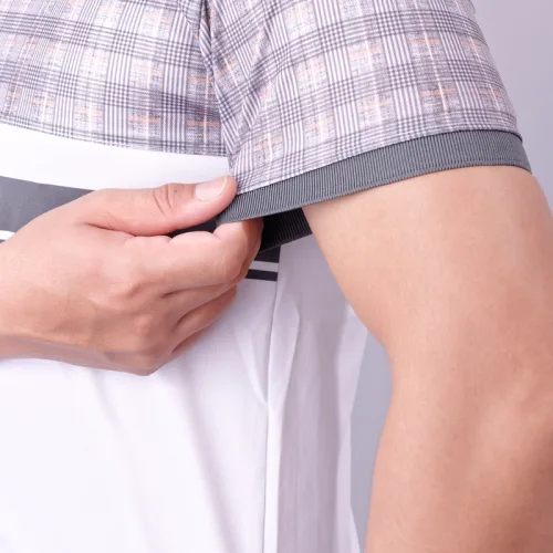 Áo Thun Nam Polo Cá Sấu Có Cổ Phối Sọc (Có Size 3XL)