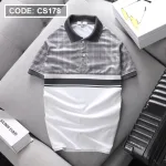 Áo Thun Nam Polo Cá Sấu Có Cổ Phối Sọc (Có Size 3XL)