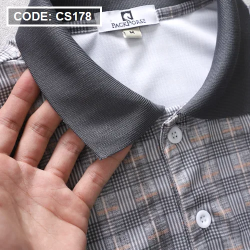 Áo Thun Nam Polo Cá Sấu Có Cổ Phối Sọc (Có Size 3XL)