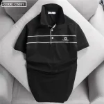 Áo Thun Nam Cổ Bẻ Phối Sọc Ngang In Logo PackHorse (có size 3x)