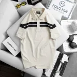 Áo Thun Nam Cổ Bẻ Phối Sọc Độc Đáo (Có Size 3XL)