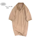 Áo Thun Polo Nam Tay Ngắn Bo Cổ Dệt Cao Cấp